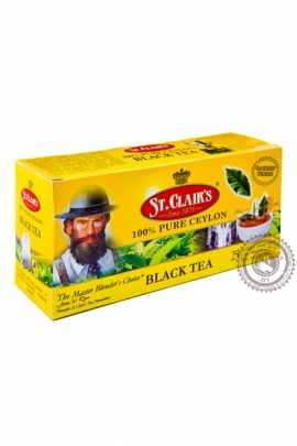 Чай ST.CLAIR'S 25 пак чёрный