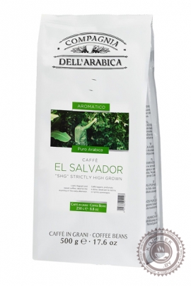 Кофе Compagnia Dell'Arabica El Salvador кофе в зернах 500 г