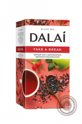Чай DALAI "Take a break" черный 25 пакетов