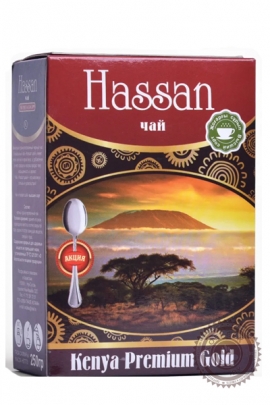 Чай HASSAN  Kenya Premium Gold черный 250г