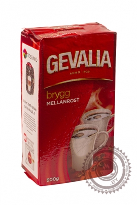 Кофе GEVALIA "Brygg" 500г молотый