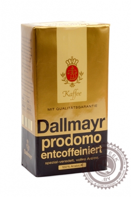 Кофе DALLMAYR "Prodomo Entcoffeiniert" 500г молотый