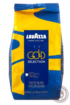 Кофе LAVAZZA "Gold Selection" зерно 1000 гр