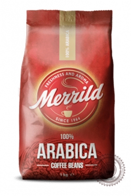 Кофе MERRILD "ARABICA" зерно 1000г