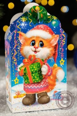 ПОДАРОК НОВОГОДНИЙ "ПУШИСТИК"  350 гр