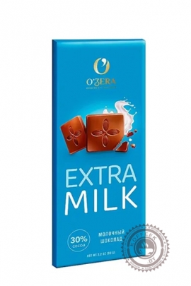 Шоколад O`Zera Extra milk 90 гр.