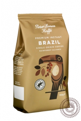 Кофе  PETER LARSEN "Brazil" 150 гр растворимый