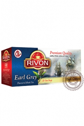 Чай RIVON "EARL GREY" 30 пакетов