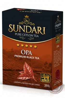 Чай SUNDARI OPA черный 250г