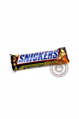 Батончик шок. Snickers  50,5г