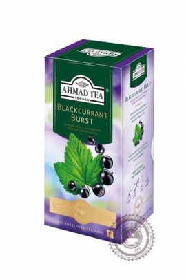 Чай AHMAD "Blackcurrant Burst" 25 пакетов