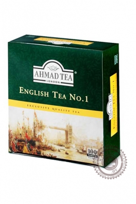 Чай AHMAD "English tea № 1" черный 100 пакетов