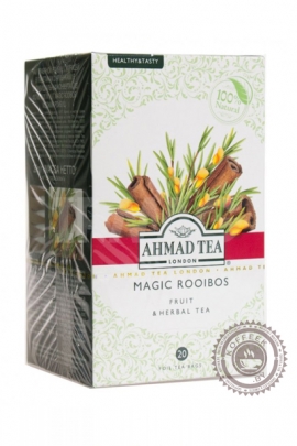 Чай AHMAD "Magic Rooibos" травяной чай в фольгированных пакетиках, 20 шт