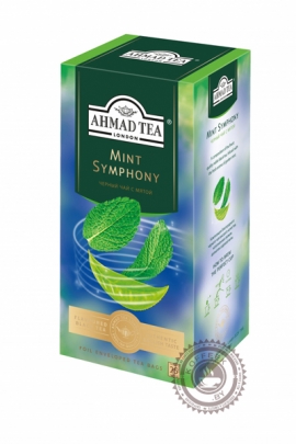 Чай AHMAD "Mint Symphony" черный 25 пакетов