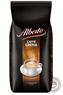 Кофе ALBERTO "Caffe Crema" зерно 1000г