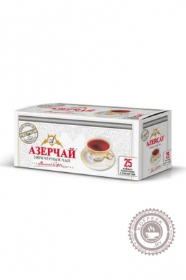 Чай "Азерчай" 25 пакетов черный байховый 50 г
