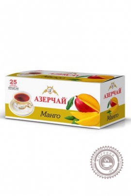 Чай "Азерчай" Манго 25 пакетов