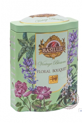 Чай BASILUR Vintage blossoms "Цветочный букет" 100 гр