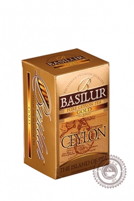 Чай BASILUR "Остров Цейлон" черный 100 пакетов