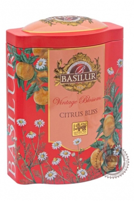 Чай BASILUR Vintage blossoms "Цитрусовое наслаждение" 100г