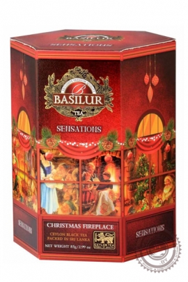 Чай BASILUR "Рождественский камин" 85гр