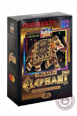 Чай BATTLER "Elephant Black" 100г черный OP