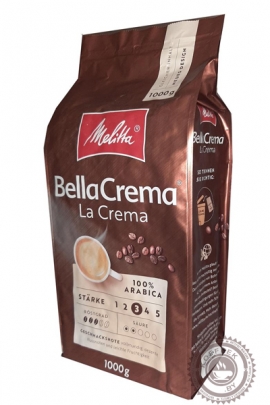 Кофе MELITA Bella Crema "La Crema" зерновой 1000г