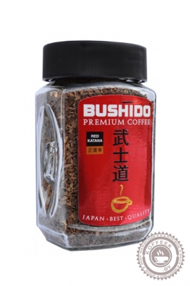 Кофе BUSHIDO "Red Katana" 100г растворимый