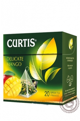 Чай CURTIS "Delicat Mango" (нежный манго) 20 пир черный