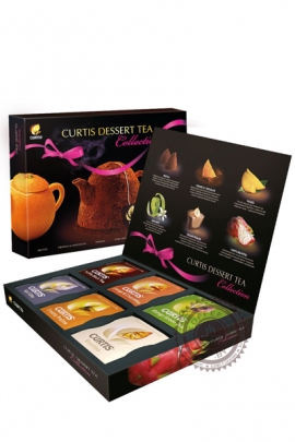 Чай CURTIS "Dessert Tea Collection" чайное ассорти, 30 пакетов