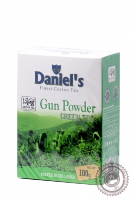 Чай  Daniel's Gun Powder green tea 100 гр