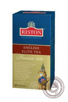 Чай RISTON "English Elite" (с бергамотом) 25 пак чёрный
