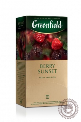Чайный напиток GREENFIELD "Berry sunset" 25 пакетов