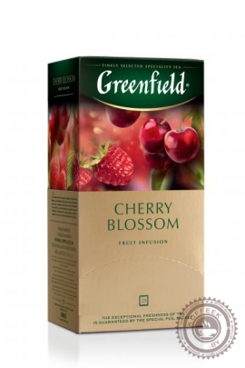 Чайный напиток GREENFIELD "Cherry Blossom" 25 пакетов