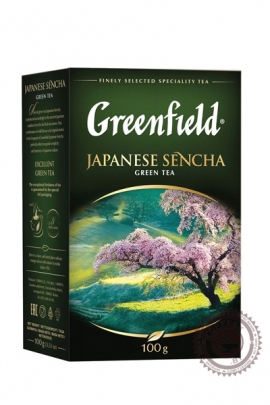 Чай GREENFIELD "Japanese Sencha" 100г зелёный