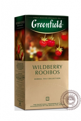 Чай GREENFIELD "Wildberry Rooibos" травяной 25 пакетов