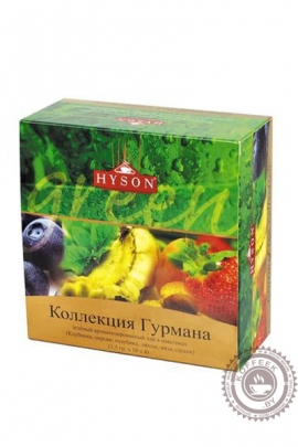 Чай HYSON "Фруктовая коллекция" 60 пак зелёный