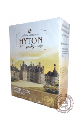 Чай Hyton "Super Pekoe" 200 г  черный среднелистовой
