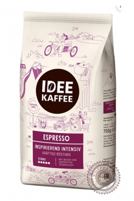 Кофе IDEE "Kaffee Espresso Intensive " зерно 750гр