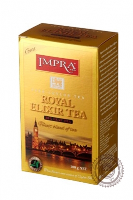Чай IMPRA "Royal Elixir Tea Gold" 100 гр.