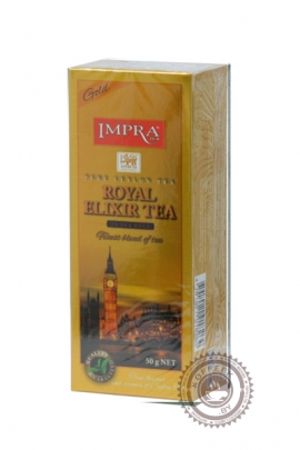 Чай IMPRA "Royal Elixir Tea Gold" 25 пакетов