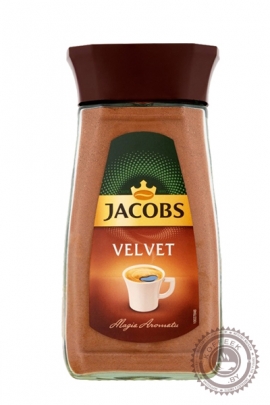 Кофе JACOBS "Velvet" 200г растворимый