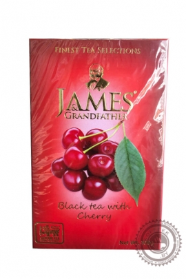 Чай James & Grandfather "Cherry" черный 100г