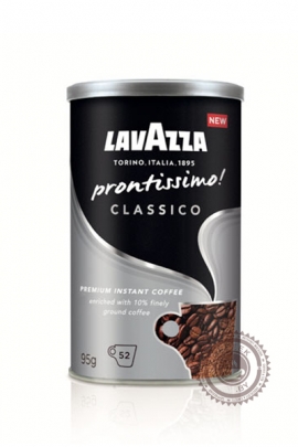 Кофе LAVAZZA "Prontissimo Classico" растворимый 95г