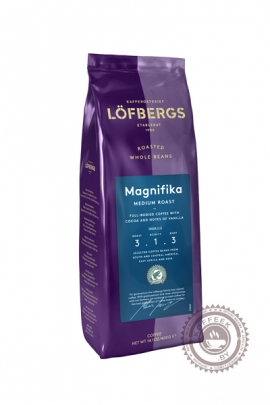 Кофе LOFBERGS LILA "Magnifika" 400г  зерно