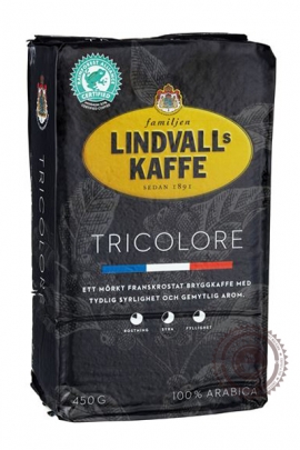 Кофе Lindvalls "Tricolore" молотый 450 г