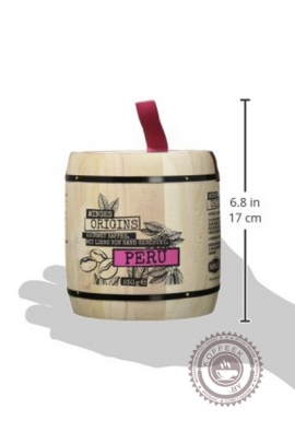 Кофе MINGES "ORIGINS PERU" в зернах 250г | БОЧОНОК