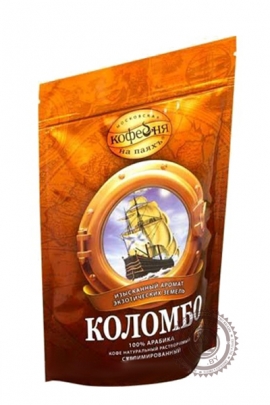Кофе "Московская кофейня на паяхъ" Коломбо растворимый 190 г
