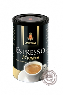 Кофе DALLMAYR "Espresso Monaco" 200г ж/б молотый