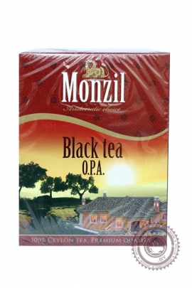 Чай MONZIL "OPA", черный крупнолистовой 100 г